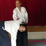 Aikido au cours d'un stage d'un stage d'été